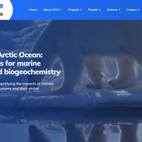 New Website Launched for NERC Changing Arctic Ocean Programme